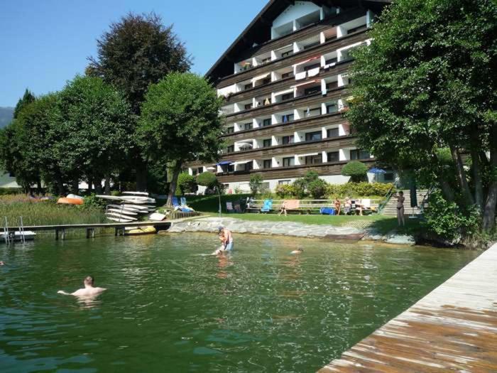 Maren Seeblick Appartement Haus Haensel&Gretel Direkt Am Ossiacher See Mit Hallenbad Stiegl Eksteriør bilde