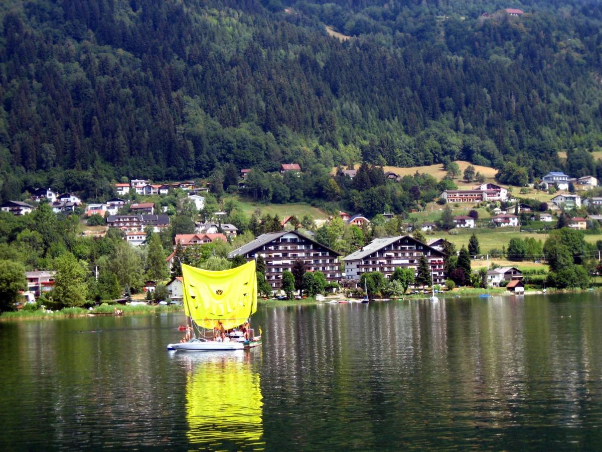 Maren Seeblick Appartement Haus Haensel&Gretel Direkt Am Ossiacher See Mit Hallenbad Stiegl Eksteriør bilde