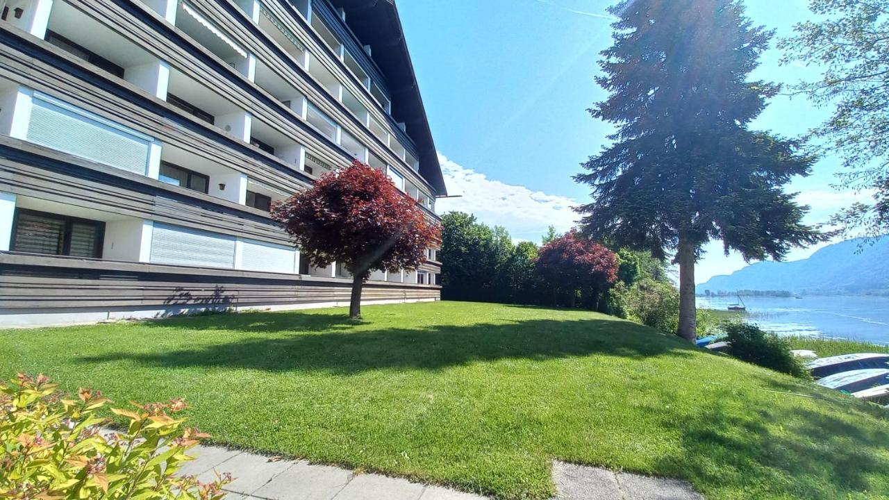 Maren Seeblick Appartement Haus Haensel&Gretel Direkt Am Ossiacher See Mit Hallenbad Stiegl Eksteriør bilde