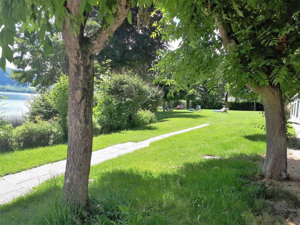 Maren Seeblick Appartement Haus Haensel&Gretel Direkt Am Ossiacher See Mit Hallenbad Stiegl Eksteriør bilde